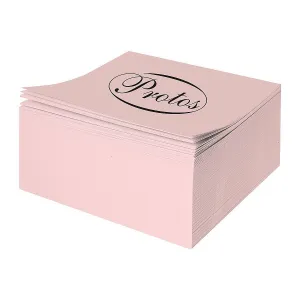 Kostka papierowa Protos Origami - różowy jasny 84mm x 84mm x 30mm