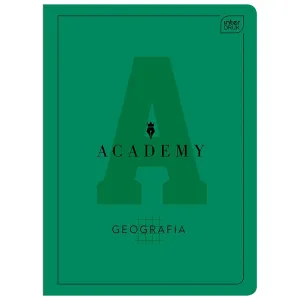 Zeszyt tematyczny A5 ACADEMY Hybrid GEOGRAFIA 60k. 90g krata Interdruk (ZE60#GEOACAH)