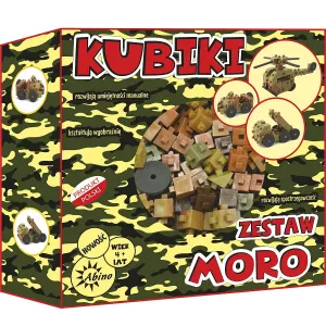Klocki plastikowe Abino KUBIKI MORO
