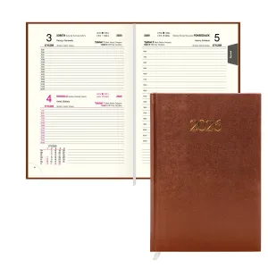 Kalendarz książkowy (terminarz) EKONOMICZNY A5 Press (DZIENNY)