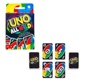 Gra karciana Mattel Uno All Wild dzikie karty (HHL33)