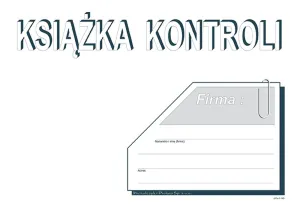 Druk offsetowy A5 Książka kontroli 16k. Michalczyk i Prokop (P-10u)