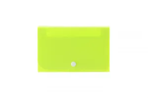 Teczka z przegródkami MINI organizer harmonijkowy na zatrzask 5903242102882 B6 kolor: zielony Tetis (BT613-Z zielony)