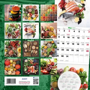 Kalendarz ścienny Avanti wieloplanszowy 300mm x 600mm (5901769620988)