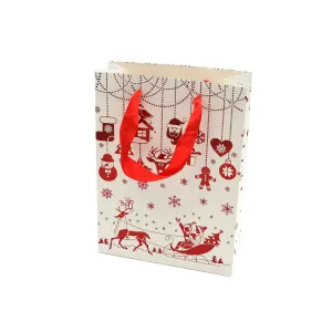 Torba prezentowa One Dollar świąteczna mała 175mm x 235mm x 80mm (371446)