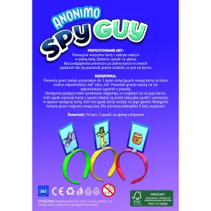 Gra strategiczna Spy Guy Anonimo Trefl (02692)
