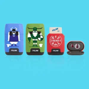 Temperówko-gumka Compact Vikings Milan (4703116VK)