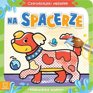 Książeczka edukacyjna Aksjomat Czarodziejski pędzelek. Na spacerze. Malowanka wodna