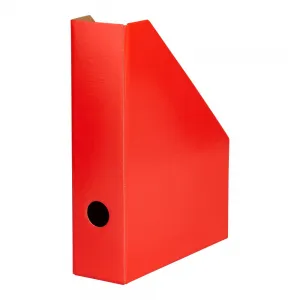 Pojemnik na dokumenty pionowy Bantex CZERWONY A4 - czerwony 220mm x 300mm (100552128)