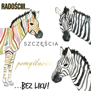 Kartka składana KARNET HS ZEBRY C5 Henry (5907465665872)