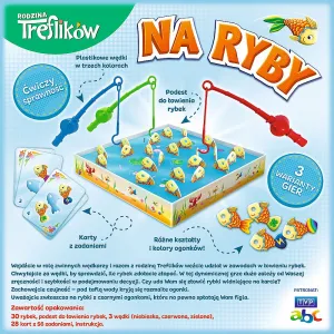 Gra planszowa Trefl Rodzina Treflików Mistrz Wiedzy Na ryby (01963)