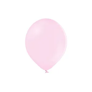 Balon gumowy Pastel Soft Pink (1 op. / 100 szt.) różowy 230mm Partydeco (10P-454)
