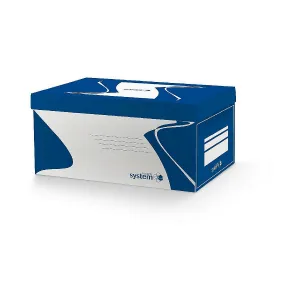 Pudło archiwizacyjne Vaupe zbiorcze A4 - niebieski 540mm x 340mm x 300mm (437/03)