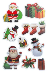 Naklejka (nalepka) Craft-Fun Series 10 plansz Boże Narodzenie Titanum (25XQ0521-4)