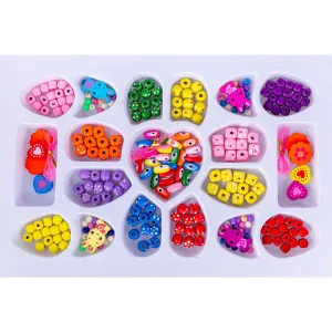 Koraliki dla dziewczynki Anek drewnianych (SP83791)