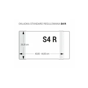 Okładka S4R [mm:] 282x408-440 Biurfol (OZB-49)