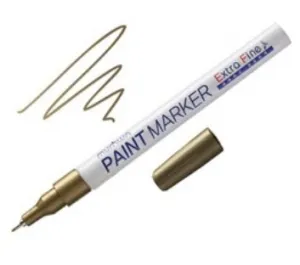 Marker olejowy Munhwa, złoty 4mm okrągła/ścięta końcówka (8801006711196)