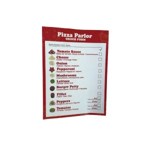 Artykuły kuchenne Zestaw Pizza Dodatki Kuchnia Jedzenie Do Zabawy Lean (9962)