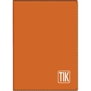 Kalendarz książkowy (terminarz) TIK IMPRESS kieszonkowy 82mm x 120mm Telegraph (K1)