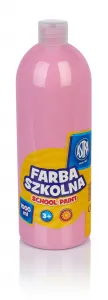 Farby plakatowe Astra szkolne kolor: różowy jasny 1000ml 1 kolor.