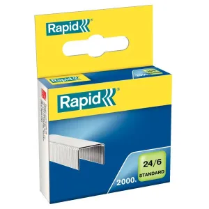 Zszywki 24/6 Standard 2000 szt Rapid (24858800)