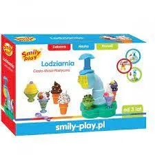 Zestaw kreatywny Smily Play Ciasto-masa lodziarnia (SP83686)