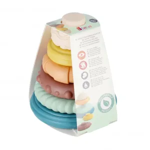 Układanka piramidka pastelowa Bam Bam (500692)