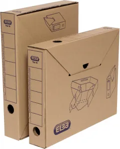 Pudło archiwizacyjne Elba Tric 10 A4 - brązowy 265mm x 550mm x 340mm (100552622)