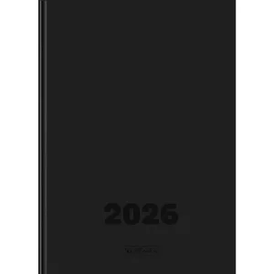 Kalendarz książkowy (terminarz) DTP dzienny szefa czarny B5 Herlitz (400204114)