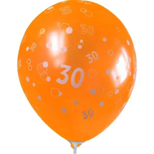 Balon gumowy Amscan 6 szt 30 (996544)