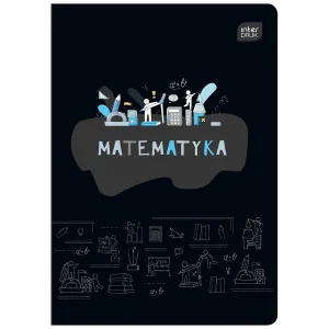 Zeszyt tematyczny A5 60k. 70g krata Interdruk (ZE60#MATFSC)