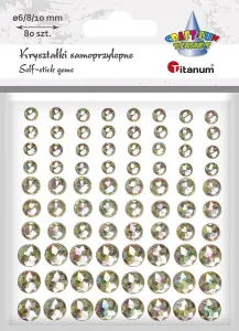 Kryształki Craft-Fun Series 80 szt złote Titanum (23mH0330)