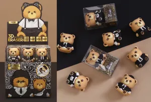 Długopis żelowy BEAR wkład niebieski 0,5mm Sadpex (ZF7031)