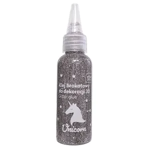Klej artystyczny UNICORN brokatowy 3D 5902277337092 50ml Interdruk (50ml)