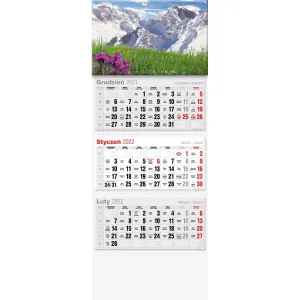 Kalendarz ścienny Avanti trójdzielne (5901769620568)