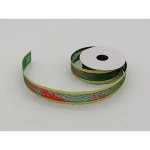 Wstążka One Dollar świąteczna mix mix 25mm (366817)