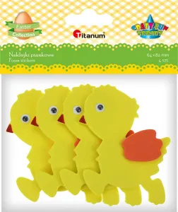 Ozdoba piankowa Craft-Fun Series Kurczaki Titanum (2324038)