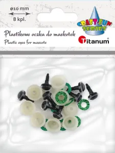 Oczka Craft-Fun Series do maskotek Titanum (25BR006)