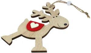 Ozdoba drewniana Craft-Fun Series Zawieszka renifer Titanum (SDGJ-331)