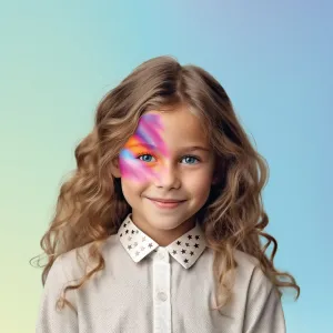 Farba do malowania twarzy 8 kolor. Kidea (FDTG8KA)