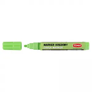 Marker specjalistyczny Toma pastelowy zielony kredowy, zielone 4,5mm okrągła końcówka (To-292)