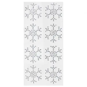 Kryształki Samoprzylepne SNIEZKI srebrne Craft With Fun (501453)