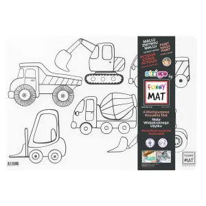 Podkład na biurko FUNNY MAT TRANSPARENT CIĘŻARÓWKA sfu1112 polipropylen PP [mm:] 335x480 Strigo (8681379311120)