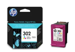 Tusz (cartridge) oryginalny F6U65AE trójkolor 4ml Hp (302)