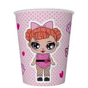 Kubek jednorazowy daisy papier 250ml Pol-mak (01)