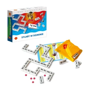Gra logiczna sylaby w dominie Domino Alexander (5906018004106)