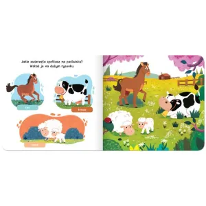 Książka dla dzieci Raz, dwa, trzy – szukam! Na wsi.