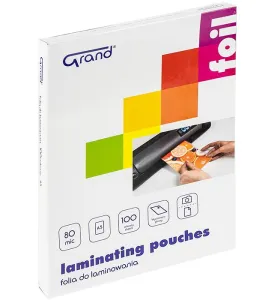 Folia do laminowania A5 przezroczysty 80mic. Grand (160-2506)