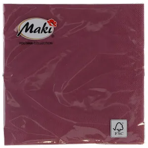 Serwetki Pol-mak - fiolet 330mm x 330mm (00054)