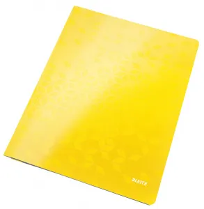 Skoroszyt Leitz WOW A4 - żółty (30010016)